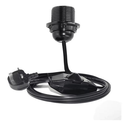 E26 UK Plug Socket Dimmable Bulb Adapter Cable for Table Lamp Ceiling Light, Brass Contact, 5A 250V Ηλεκτρική ρεύμα για τα φώτα τραπεζιού