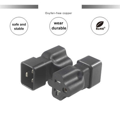 NEMA 5-15R προς IEC 320 C20 Συναρμολογητής ισχύος 15A 250V