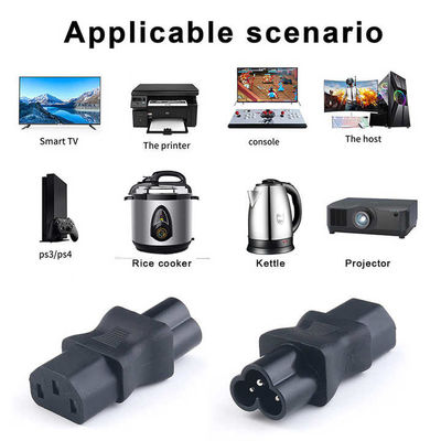 C13 έως C6 Adapter 10A 250V για εξοπλισμό κέντρου δεδομένων