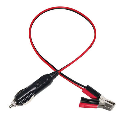 12V/24V αναπτήρας τσιγάρων για συσσωρευτές μπαταρίας καλώδιο προσαρμογέα για την παροχή ηλεκτρικής ενέργειας έκτακτης ανάγκης αυτοκινήτου Ηλιακό φορτιστή φορητή συσκευή 16AWG