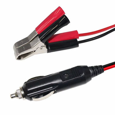 12V/24V αναπτήρας τσιγάρων για συσσωρευτές μπαταρίας καλώδιο προσαρμογέα για την παροχή ηλεκτρικής ενέργειας έκτακτης ανάγκης αυτοκινήτου Ηλιακό φορτιστή φορητή συσκευή 16AWG