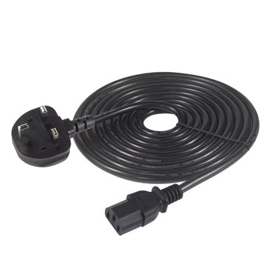 UK to C13 Power Cord 1.2M 250V 13A 16AWG Heavy Duty Cable για διακομιστές/ιατρικό εξοπλισμό/PDU κέντρου δεδομένων (CE/BS1363/RoHS)