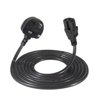 Καλώδιο τροφοδοσίας UK C15, 3-pin, σε IEC C15 για βιομηχανικές συσκευές