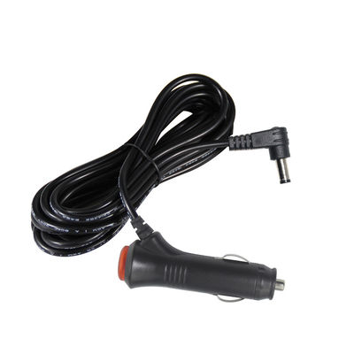 12V/24V γωνιακό φορτιστή αυτοκινήτου με διακόπτη ενεργοποίησης - 90 μοίρες καλώδιο παροχής συνεχούς τάσης για ηλεκτρονικά οχήματα και φόρτιση συσκευών USB