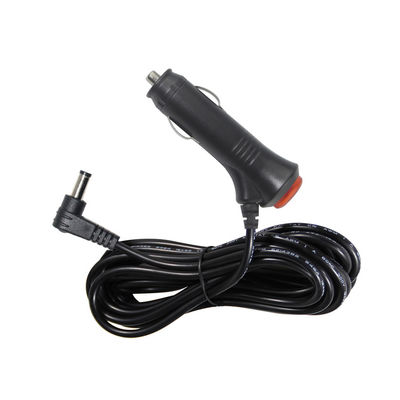12V/24V γωνιακό φορτιστή αυτοκινήτου με διακόπτη ενεργοποίησης - 90 μοίρες καλώδιο παροχής συνεχούς τάσης για ηλεκτρονικά οχήματα και φόρτιση συσκευών USB