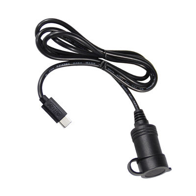 12V 24V διπλή είσοδος USB-C φορτιστή αυτοκινήτου προσαρμογέα μετατροπέα για την φόρτιση οχήματος με QC3.0 γρήγορη φόρτιση & προστασία ασφάλειας