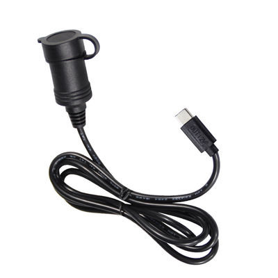 12V 24V διπλή είσοδος USB-C φορτιστή αυτοκινήτου προσαρμογέα μετατροπέα για την φόρτιση οχήματος με QC3.0 γρήγορη φόρτιση & προστασία ασφάλειας