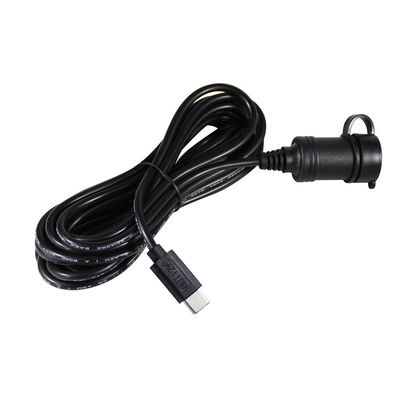12V 24V διπλή είσοδος USB-C φορτιστή αυτοκινήτου προσαρμογέα μετατροπέα για την φόρτιση οχήματος με QC3.0 γρήγορη φόρτιση & προστασία ασφάλειας