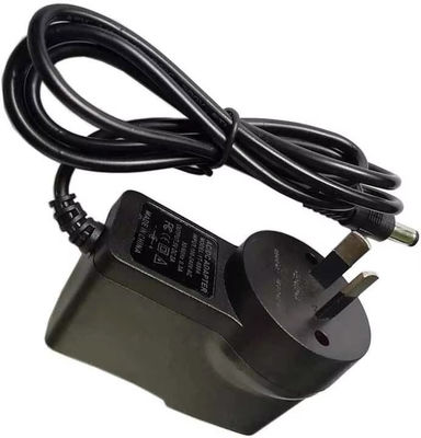Συνδετήρας Au Pin Dc Plug προς 2 AU Pin DC Καθαρός αγωγός χαλκού Αναπροσαρμοστής ισχύος ABS Υλικό μόνωσης Εισαγωγή 12V 1A/2A