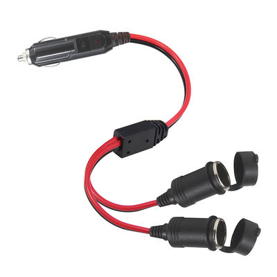 12V 24V Διπλός Αντάπτορας Διαχωριστή Αναπτήρα Αυτοκινήτου για SUV Φορτηγό Van Επέκταση Φορτιστή Παροχής Ρεύματος
