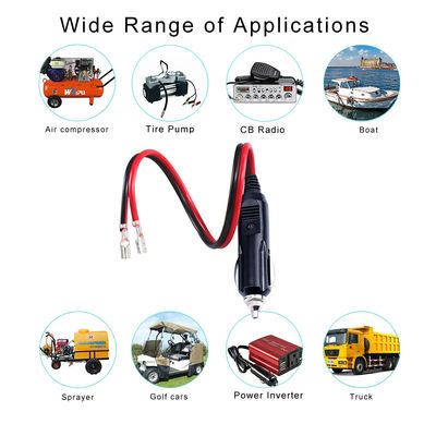 12V αυτοκινητοκινητήρα Plug για Faston 850 Τερματικό καλώδιο σύνδεσης για παροχή ρεύματος DIY εφαρμογές