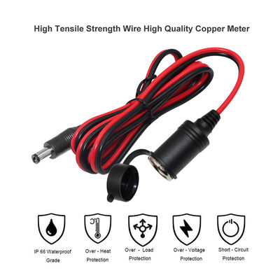 12V 24V αναπτήρας τσιγάρων σε καλώδιο DC 5.5mm