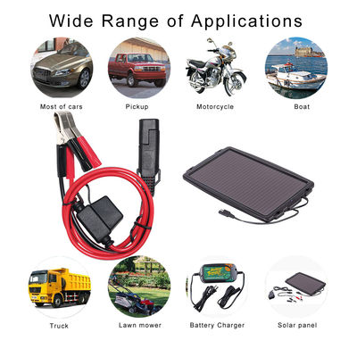 SAE προς Alligator Clip Power Cable για φόρτιση μπαταρίας 12V Ηλιακό πάνελ Inverter Αυτοκινητοβιομηχανία και χρήση DIY