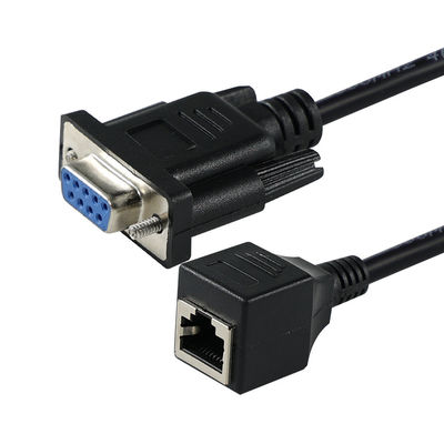Καλώδιο DB9 έως RJ45 Serial Console για δρομολογητές και διακόπτες Cisco RS232 αρσενικό σε καλώδιο προσαρμοστή Ethernet, 4ftm / 5ft / 6ft