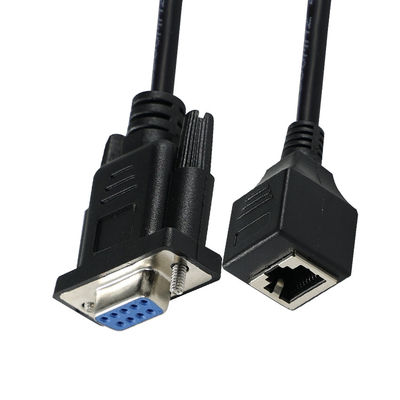 Καλώδιο DB9 έως RJ45 Serial Console για δρομολογητές και διακόπτες Cisco RS232 αρσενικό σε καλώδιο προσαρμοστή Ethernet, 4ftm / 5ft / 6ft