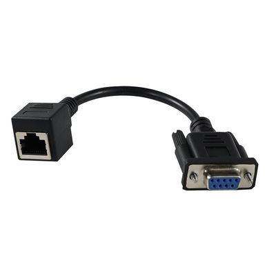 Καλώδιο DB9 έως RJ45 Serial Console για δρομολογητές και διακόπτες Cisco RS232 αρσενικό σε καλώδιο προσαρμοστή Ethernet, 4ftm / 5ft / 6ft
