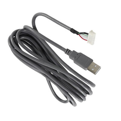 USB 2.0 Ένα καλώδιο μπλοκ τερματικού 5 πιν για βιομηχανική σειριακή επικοινωνία και ενσωματωμένο σύστημα 3ft/4ft/5ft