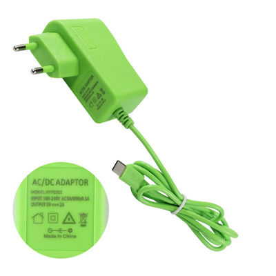 Περιβαλλοντικά φιλική EU Plug (πράσινο στυλ) σε τύπου C - Adapter ισχύος 20W 5V/4A έξυπνη φόρτιση για φορητούς υπολογιστές/ταμπλέτες με πιστοποίηση