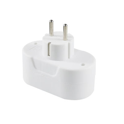Διπλή έξοδος EU Plug Power Adapter Socket Converter για οικιακά ταξίδια Ευρωπαϊκή τυποποιημένη έξοδος AC, 250V 10Aa
