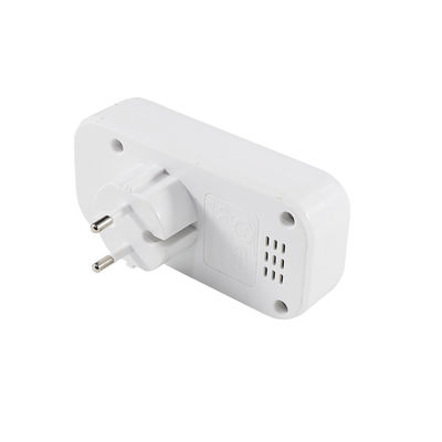 Προσαρμοστής διπλής πρίζας EU με 2 θύρες USB 250V 10A