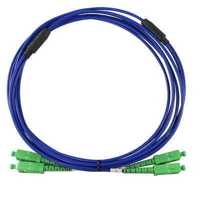 Καλώδιο Patch Οπτικών Ινών SC APC Simplex Singlemode - Καλώδιο Jumper Χαμηλών Απωλειών για FTTH, Τηλεπικοινωνιακά Ντουλάπια, Εφαρμογές ODF