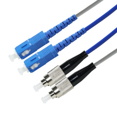Καλώδιο Patch Οπτικών Ινών SC σε FC - Singlemode ή Multimode Jumper για FTTH, ODF, Τηλεπικοινωνίες, Εφαρμογές Κέντρων Δεδομένων