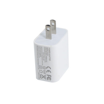 Φορτιστής τοίχου USB 2-Pin 20W Dual-Port ΗΠΑ – Προσαρμογέας τροφοδοσίας ταχείας φόρτισης Type-C & USB-A για τηλέφωνο, tablet, φωτογραφική μηχανή