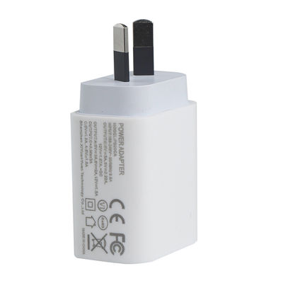 AU 2-Pin 20W Dual-Port Wall Charger   USB-C & USB-A Fast Charging Power Adapter για χρήση τηλεφώνου, tablet, κάμερας, ταξιδιών