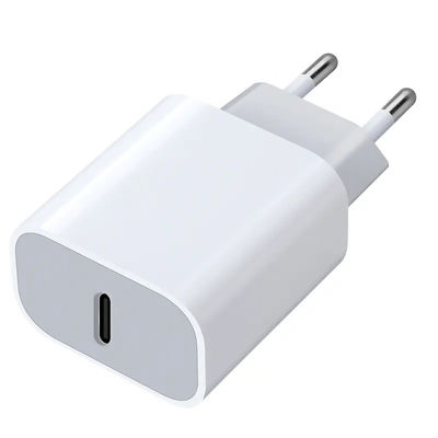 Ευρωπαϊκός φορτιστής τοίχου 2-Pin 45W USB-C Fast Charging – Προσαρμογέας ρεύματος Type-C για Laptop, Tablet, Τηλέφωνο, Χρήση σε ταξίδια
