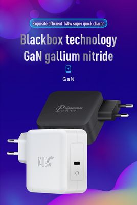 Ευρωπαϊκός φορτιστής τοίχου 2-Pin 140W USB-C High Power – Αντάπτορας ταχείας φόρτισης Type-C για Laptop, Tablet, Steam Deck, MacBook, για ταξίδια
