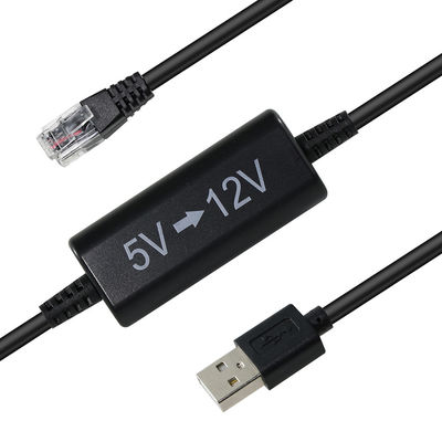 USB σε RJ45 Ethernet Power Injector Καλώδιο 5V σε 12V Step-Up μετατροπέας για IP κάμερα, δρομολογητή, Μίνι συσκευή POE