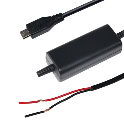 Micro USB σε γυμνό καλώδιο Step-Up καλώδιο ρεύματος - 5V έως 9V / 12V καλώδιο μετατροπέα Boost για δρομολογητή, LED, DIY έργα