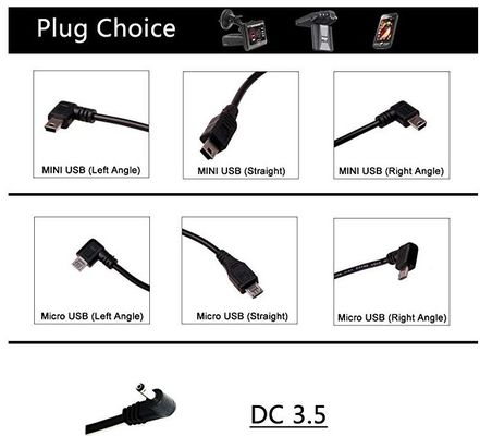 Καλώδιο Micro USB (Γωνιακό/st) σε Τερματικό/Ημι-απογυμνωμένο Σύρμα Step-Down με Ενσωματωμένη Ασφάλεια - 5V σε 3.3/3.7V για DIY και IoT Χρήση
