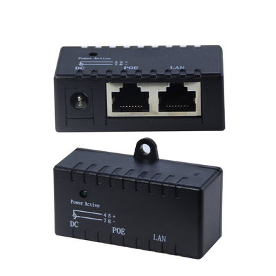 Ενεργός Εγχυτήρας PoE - Προσαρμογέας Power Over Ethernet 48V Συμβατός με IEEE 802.3af/at για IP Camera, Ασύρματο AP, Τηλέφωνα VoIP