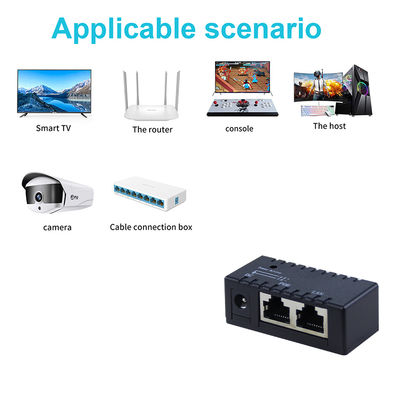 Ενεργός Εγχυτήρας PoE - Προσαρμογέας Power Over Ethernet 48V Συμβατός με IEEE 802.3af/at για IP Camera, Ασύρματο AP, Τηλέφωνα VoIP