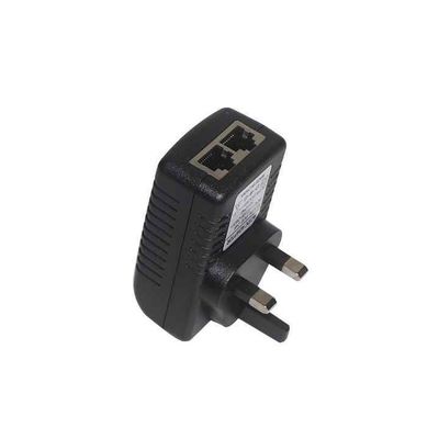 Μετασχηματιστής PoE Injector με βύσμα UK - Τροφοδοσία Power Over Ethernet 48V Active για IP Camera, Ασύρματο AP, Τηλέφωνο VoIP