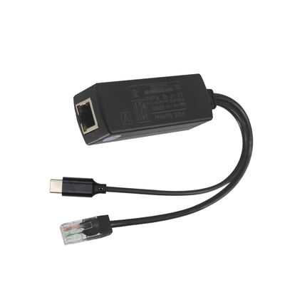 USB-C PoE Splitter 48V σε 5V / 9V / 12V μετατροπέας για tablets τηλέφωνα