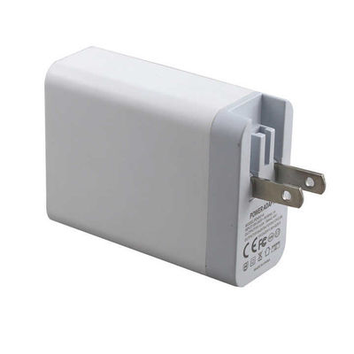 Φορτιστής τοίχου 2 θυρών US Plug – Προσαρμογέας γρήγορης φόρτισης 45W με έξοδο USB-C και USB-A για τηλέφωνο, tablet, φορητό υπολογιστή, οικιακή και ταξιδιωτική χρήση