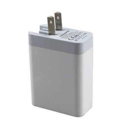 Φορτιστής τοίχου 2 θυρών US Plug – Προσαρμογέας γρήγορης φόρτισης 45W με έξοδο USB-C και USB-A για τηλέφωνο, tablet, φορητό υπολογιστή, οικιακή και ταξιδιωτική χρήση