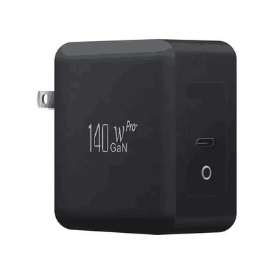Φορτιστής τοίχου US 2-Pin με μία θύρα USB-C, Έξοδος 140W υψηλής ταχύτητας, Προσαρμογέας γρήγορης φόρτισης για φορητό υπολογιστή/κινητό