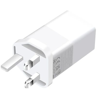 Φορτιστής τοίχου UK 2-Pin με θύρες USB-C και USB-A, προσαρμογέας τροφοδοσίας υψηλής ταχύτητας διπλής θύρας 65W για φορητό υπολογιστή/τηλέφωνο/tablet