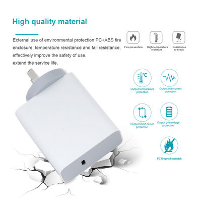 60W AU 2-Pin USB-C GaN Φορτιστής για Φορητούς Υπολογιστές και Τηλέφωνα