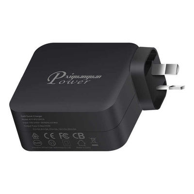 Φορτιστής τοίχου USB-C AU 2 ακίδων, έξοδος υψηλής ταχύτητας 100W Type-C Power Adapter για φορητό υπολογιστή, tablet, κινητή συσκευή