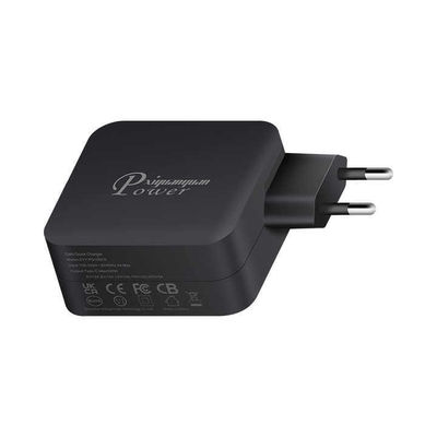 Ευρωπαϊκός φορτιστής τοίχου USB-C 2-Pin, 100W υψηλής ταχύτητας Type-C για φορητούς υπολογιστές, tablet και κινητές συσκευές