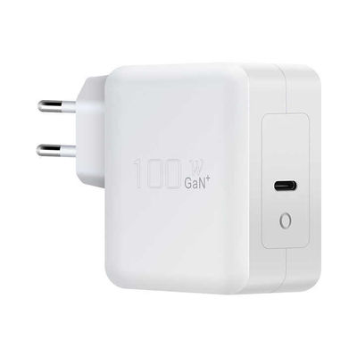 Ευρωπαϊκός φορτιστής τοίχου USB-C 2-Pin, 100W υψηλής ταχύτητας Type-C για φορητούς υπολογιστές, tablet και κινητές συσκευές