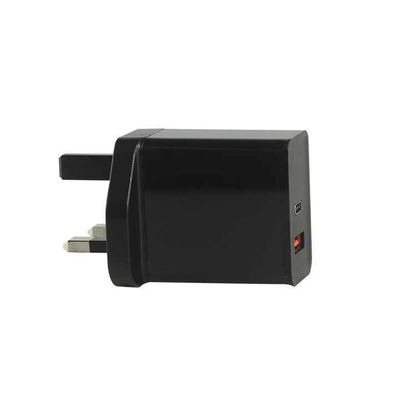 Ευρωπαϊκός φορτιστής τοίχου USB-C και USB-A 2-Pin, αντάπτορας ρεύματος 45W με διπλή θύρα για φορητό υπολογιστή, tablet και smartphone
