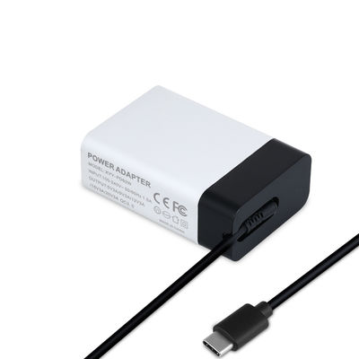 Διορθωτής ρεύματος USB-C 60W με σταθερό καλώδιο, υψηλής ταχύτητας Type-C Wall Charger για φορητό υπολογιστή, tablet και smartphone