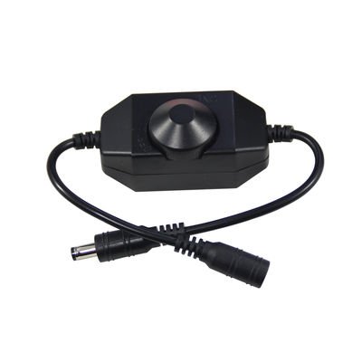 Καλώδιο επεκτάσεως συνεχούς ρεύματος 12V/24V με διακόπτη ενσωματωμένου θολωτή 5,5x2,1 mm