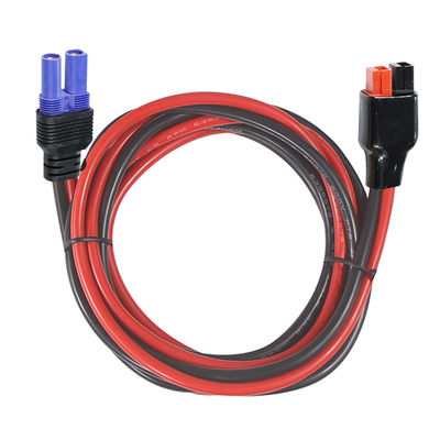 Καλώδιο DC με ορθογώνιο σύνδεσμο 2-Pin σε EC5 12AWG για ηλιακά συστήματα