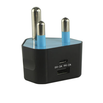 Ηλεκτρονική συσκευή φόρτισης USB με θύρα USB-C και USB-A 5V 3.4A